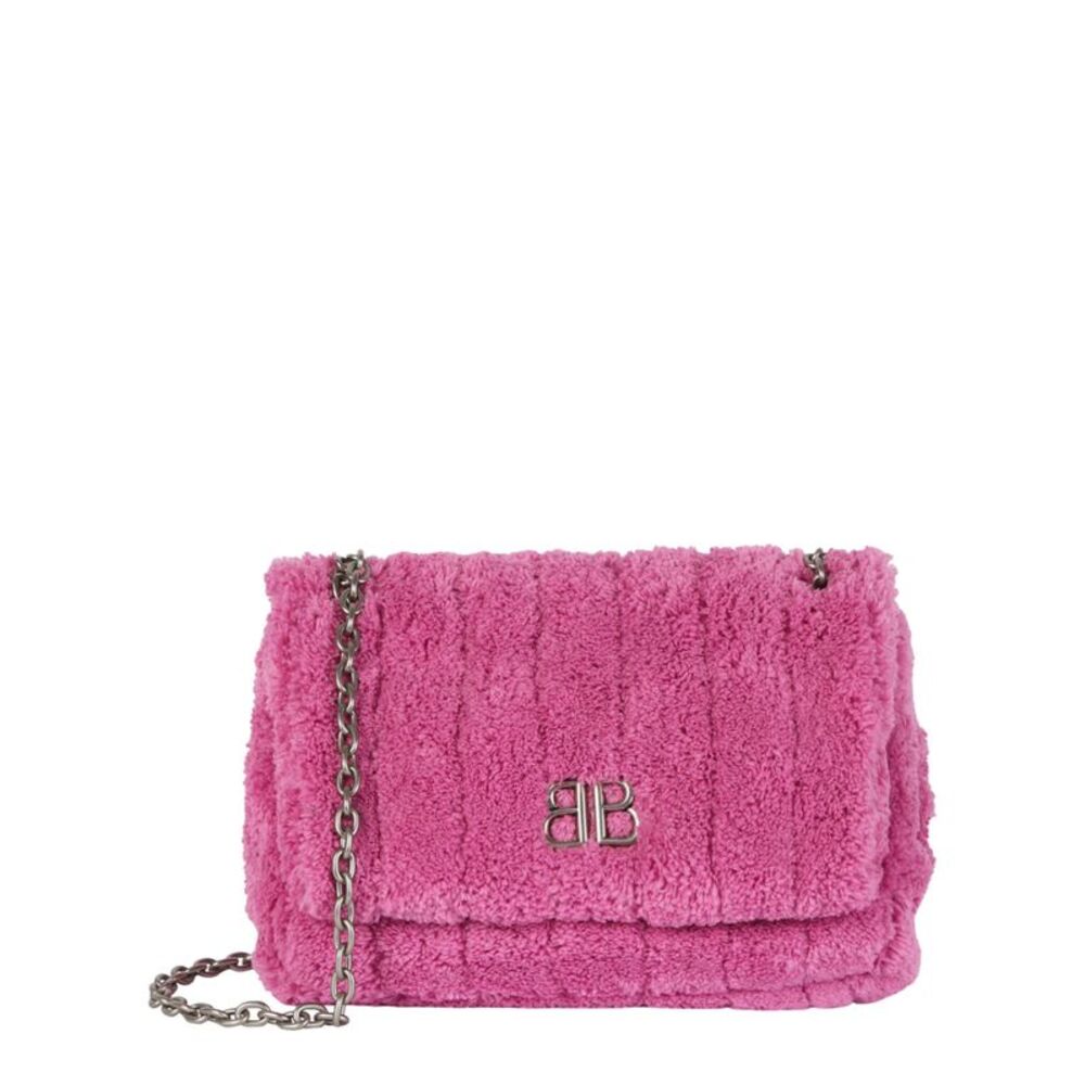 Balenciaga Monaco Mini Quilted Shoulder Bag Womens